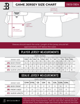 Randolph Middle School Youth Player Reversible Sublimated Jersey