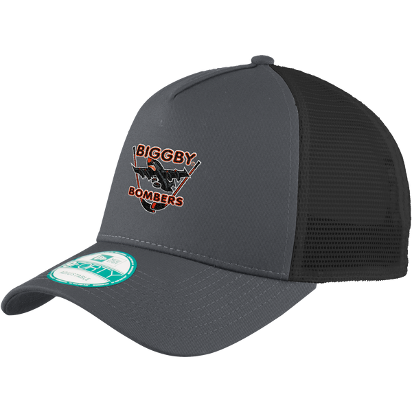 Biggby Bombers New Era Snapback Trucker Cap